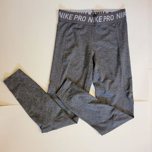 Nike Pro Dry Fit Grey Leggings Small